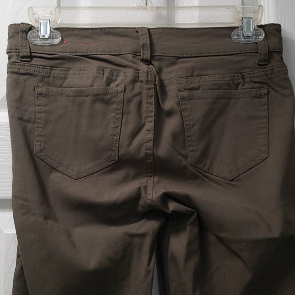 Army green skinny jeans - Picture 2 of 2